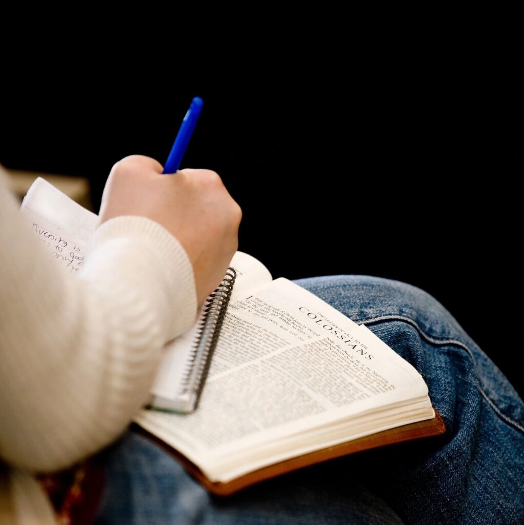 scripture notes journaling